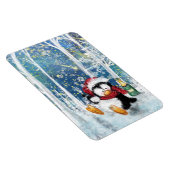 KerstMagnet Happy Penguin - Fun Magneet (Rechterzijde)