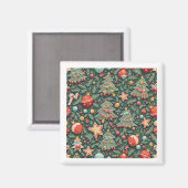 Kerstmagneten Magneet (Voorkant / Achterkant)