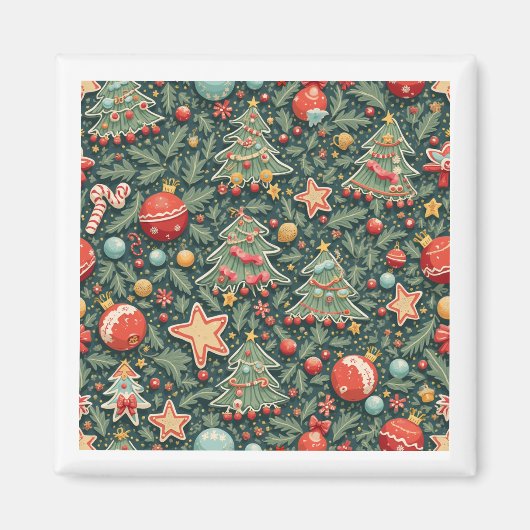 Kerstmagneten Magneet (Voorkant)