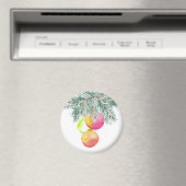 Kerstmagneten Waterverf Baubles Magneet (Insitu (Vaatwasser))