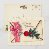 Kerstmail! Feestdagenkaart (Voorkant / Achterkant)