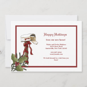 Kerstmailbox Verschuivende aankondiging