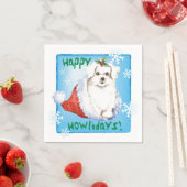 KerstMaltees Servet (Insitu)