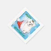 KerstMaltees Servet (Hoek)