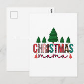 Kerstmama Briefkaart (Voorkant / Achterkant)