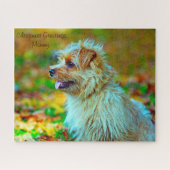 Kerstmama. Legpuzzel (Horizontaal)