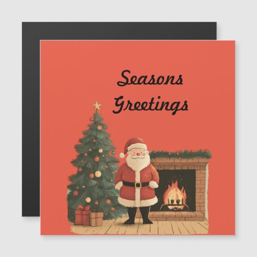 Kerstman (Voorkant / Achterkant)