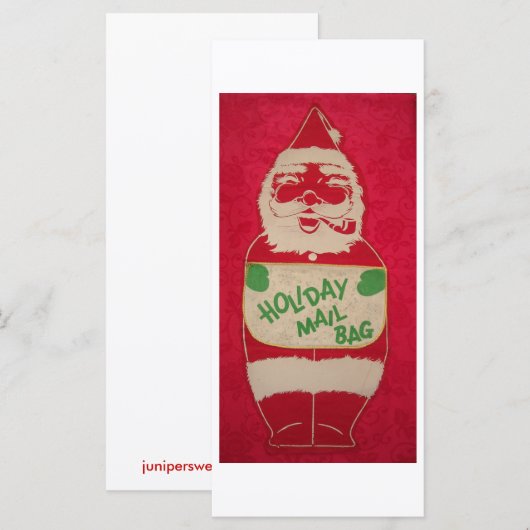 kerstman (Voorkant / Achterkant)