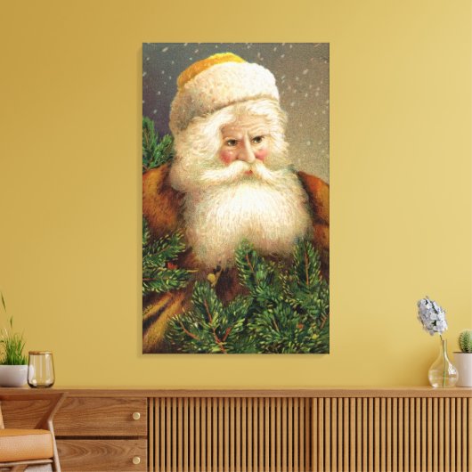  kerstman 11 canvas afdruk (Insitu (Woonkamer))