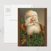  kerstman 11 feestdagenkaart (Voorkant / Achterkant)