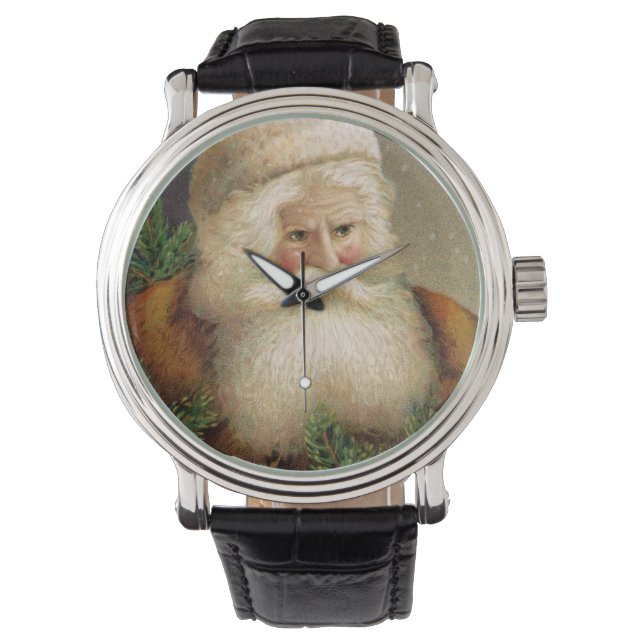 kerstman 11 horloge (Voorkant)
