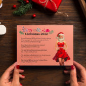 Kerstman 2023 Kerstmis Feestdagen Kaart