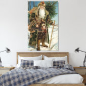 kerstman 3 canvas afdruk (Insitu (Slaapkamer))