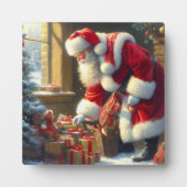Kerstman 3 fotoplaat (Voorkant)