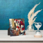 Kerstman 3 fotoplaat (Insitu)