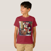 Kerstman 3 t-shirt (Voorkant volledig)