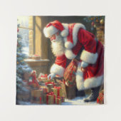 Kerstman 3 wandkleed (Voorkant)