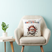 Kerstman 3D Print Kussen Home Decor (Stoel)