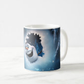 Kerstman 3D Snowman Koffiemok (Voorkant rechts)