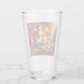 Kerstman 4 glas (Achterkant)