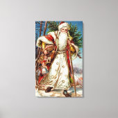Kerstman 5 Canvas Afdruk (Voorkant)