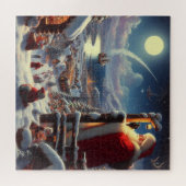 Kerstman 5 legpuzzel (Horizontaal)