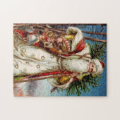 kerstman 5 legpuzzel (Horizontaal)