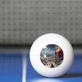 Kerstman 5 pingpongbal (Net)