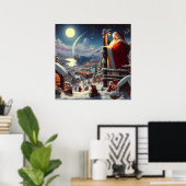 Kerstman 5 poster (Thuiskantoor)