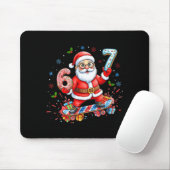 Kerstman 67 Meme Donut Skateboard Prettig Kerstfee Muismat (Met muis)