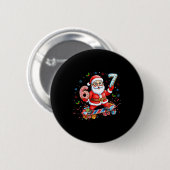 Kerstman 67 Meme Donut Skateboard Prettig Kerstmis Ronde Button 5,7 Cm (Voorkant /achterkant)