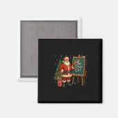 Kerstman 6-7 Meme Leuk Stout 67 Kerst Hersenrot Magneet (Voorkant / Achterkant)