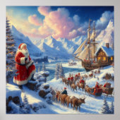 Kerstman 6 poster (Voorkant)