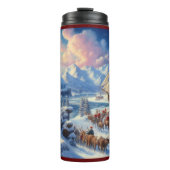 Kerstman 6 thermosbeker (Voorkant)