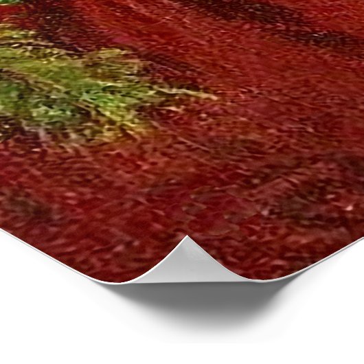  kerstman 8 poster (Hoek)