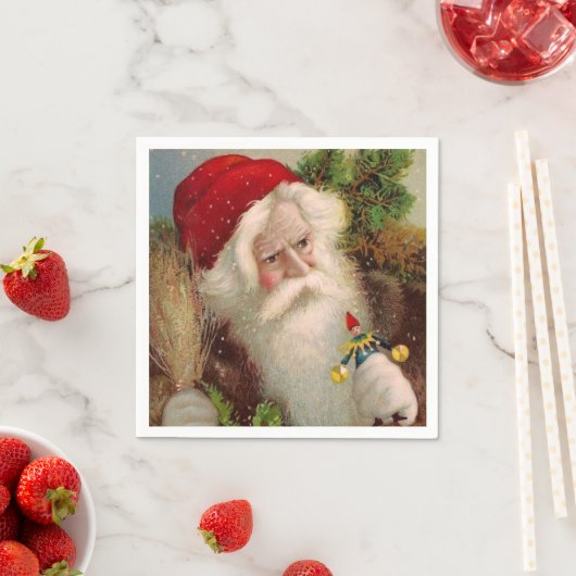 Kerstman 9 Servetten (Insitu)