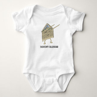 Kerstman Adventkalender Grappige Christelijke Reli Romper