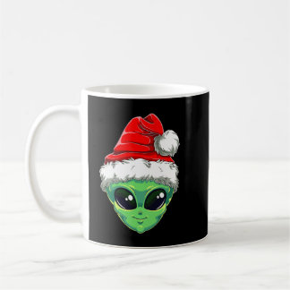 Kerstman, Alien Santa Costume Funny UFO Santa Hat Koffiemok
