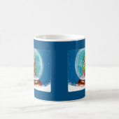 Kerstman Argentijnse Tango Dancers in het sneeuwWe Koffiemok (Center)