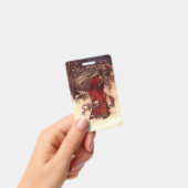 Kerstman Arthur Rackham Badge (Handheld)