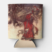 Kerstman Arthur Rackham Blikjeskoeler (Voorkant)