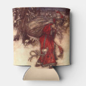 Kerstman Arthur Rackham Blikjeskoeler (Achterkant)