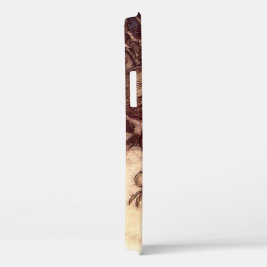 Kerstman Arthur Rackham Case-Mate iPhone Case (Achterkant / Rechts)