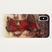 Kerstman Arthur Rackham Case-Mate iPhone Case (Achterkant (horizontaal))