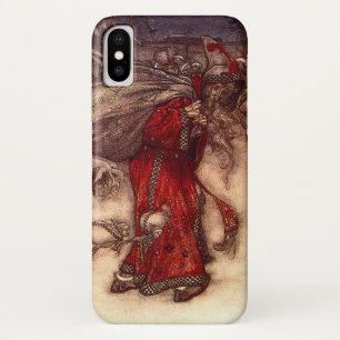 Kerstman Arthur Rackham Case-Mate iPhone Case