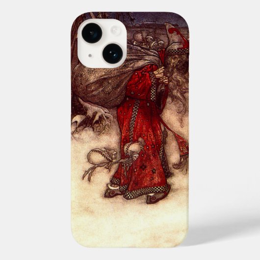 Kerstman Arthur Rackham Case-Mate iPhone Case (Achterkant)