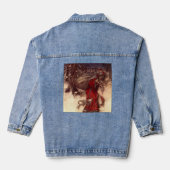Kerstman Arthur Rackham Denim Jacket (Achterkant)