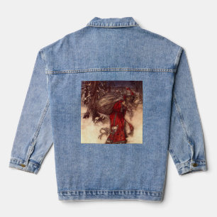 Kerstman Arthur Rackham Denim Jacket