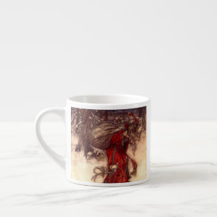 Kerstman Arthur Rackham Espresso Kop