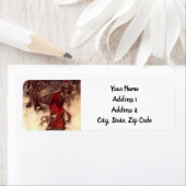 Kerstman Arthur Rackham Etiket (Insitu)